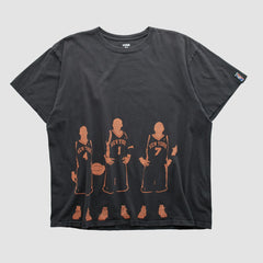 New York Knicks UNK 2010s T-shirt Black Vintage - Vintage