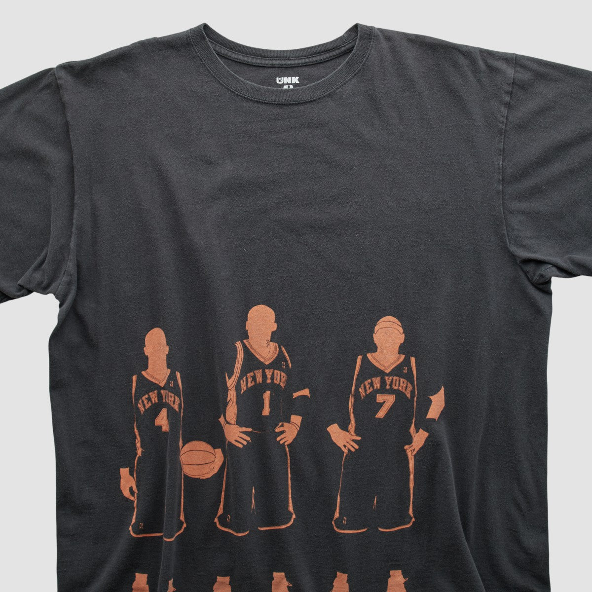 New York Knicks UNK 2010s T-shirt Black Vintage - Vintage
