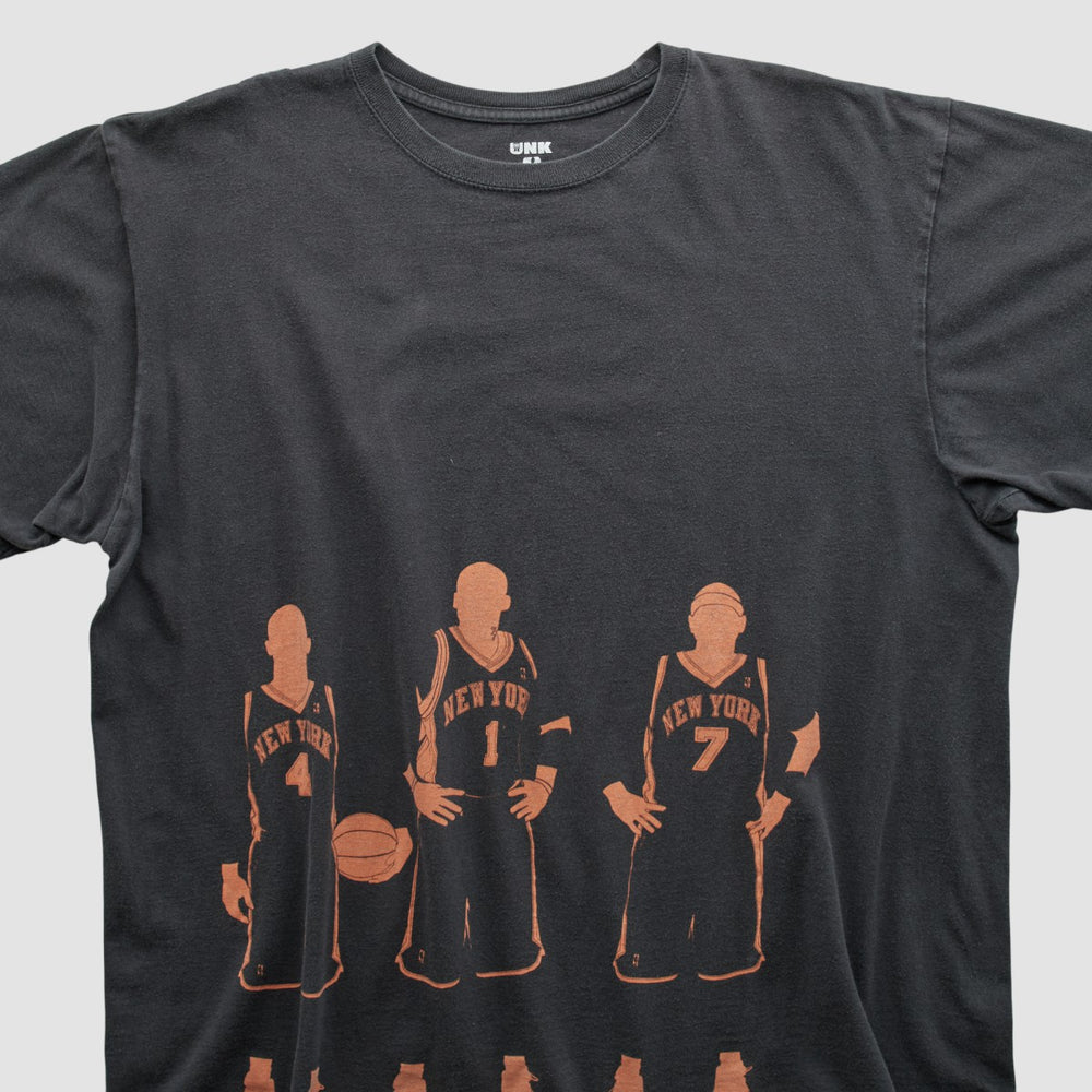 New York Knicks UNK 2010s T-shirt Black Vintage - Vintage
