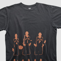 New York Knicks UNK 2010s T-shirt Black Vintage - Vintage