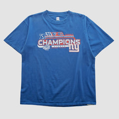 Super Bowl XLII NFL 2007 T-shirt - Blue T-shirts