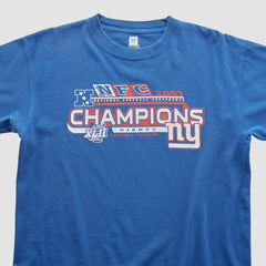 Super Bowl XLII NFL 2007 T-shirt - Blue T-shirts
