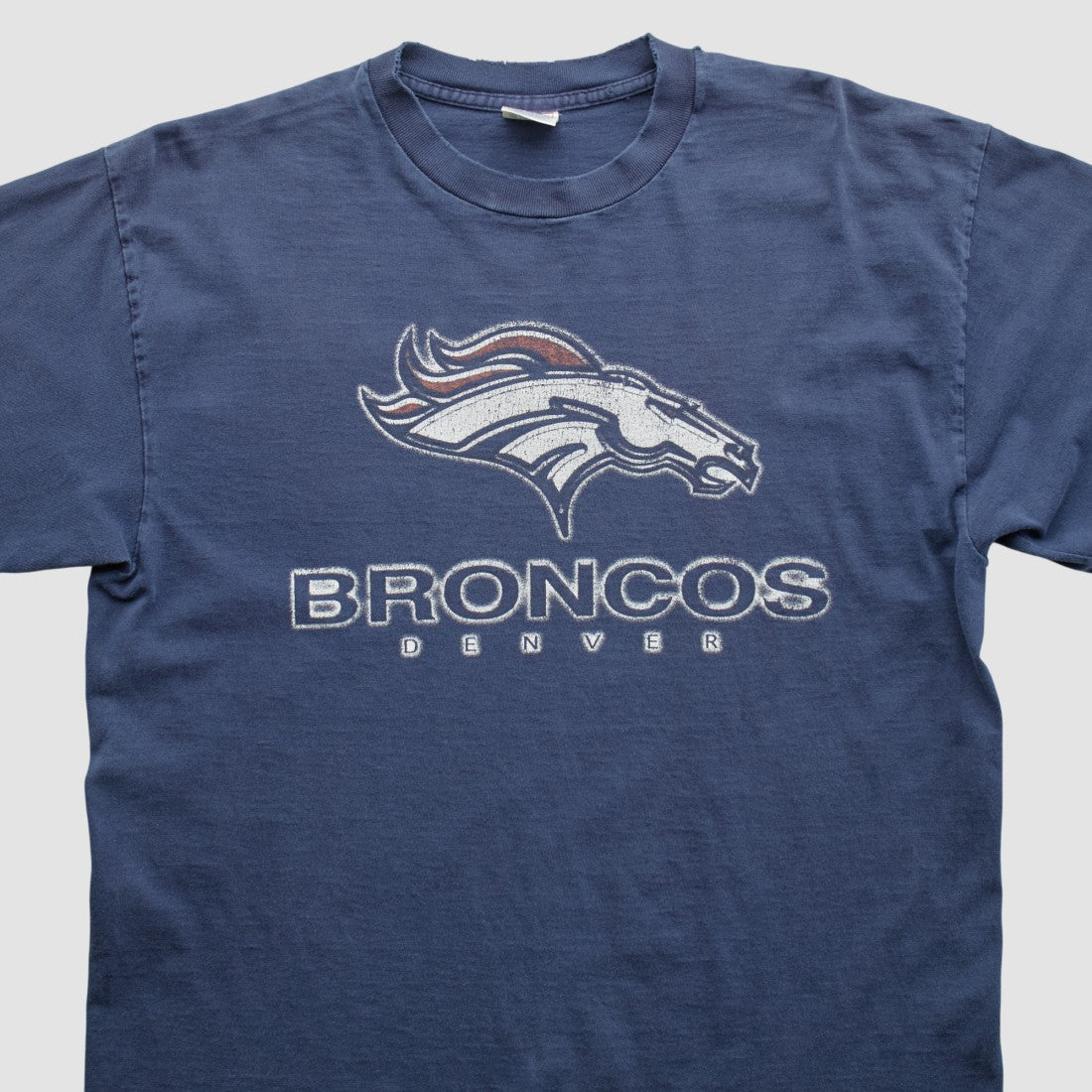 Denver Broncos Delta 2000s Long Sleeve T-shirt - Navy T-shirts