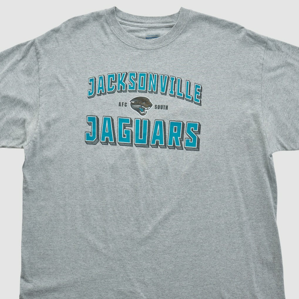 Jacksonville Jaguars Reebok 2000s T-shirt - Heather Gray T-shirts