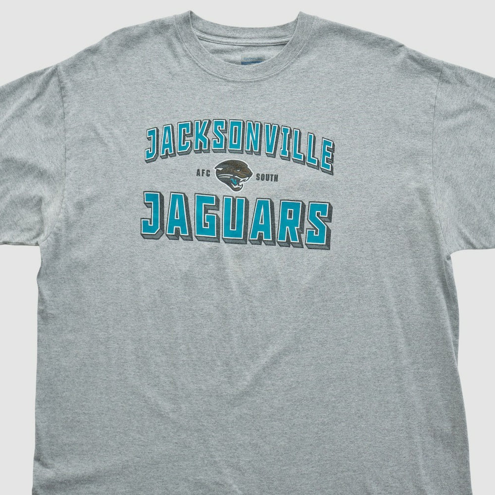 Jacksonville Jaguars Reebok 2000s T-shirt - Heather Gray T-shirts