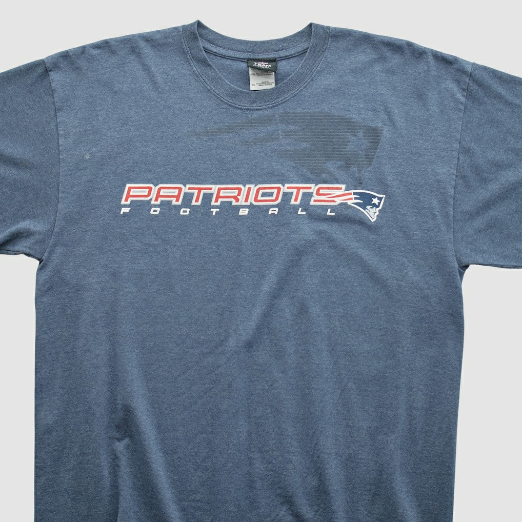 New England Patriots NFL 2010s T-shirt - Blue T-shirts