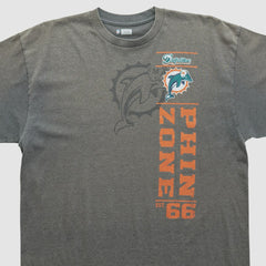 Miami Dolphins NFL 2010s T-shirt - Dark Heather Gray T-shirts