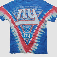 New York Giants Majestic 2000s T-shirt - Blue T-shirts