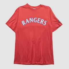 Texas Rangers Starter 1995 T-shirt - Red - Vintage T-shirts