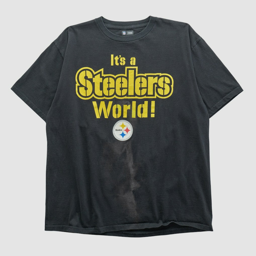 Pittsburgh Steelers NFL 2010s T-shirt - Black T-shirts
