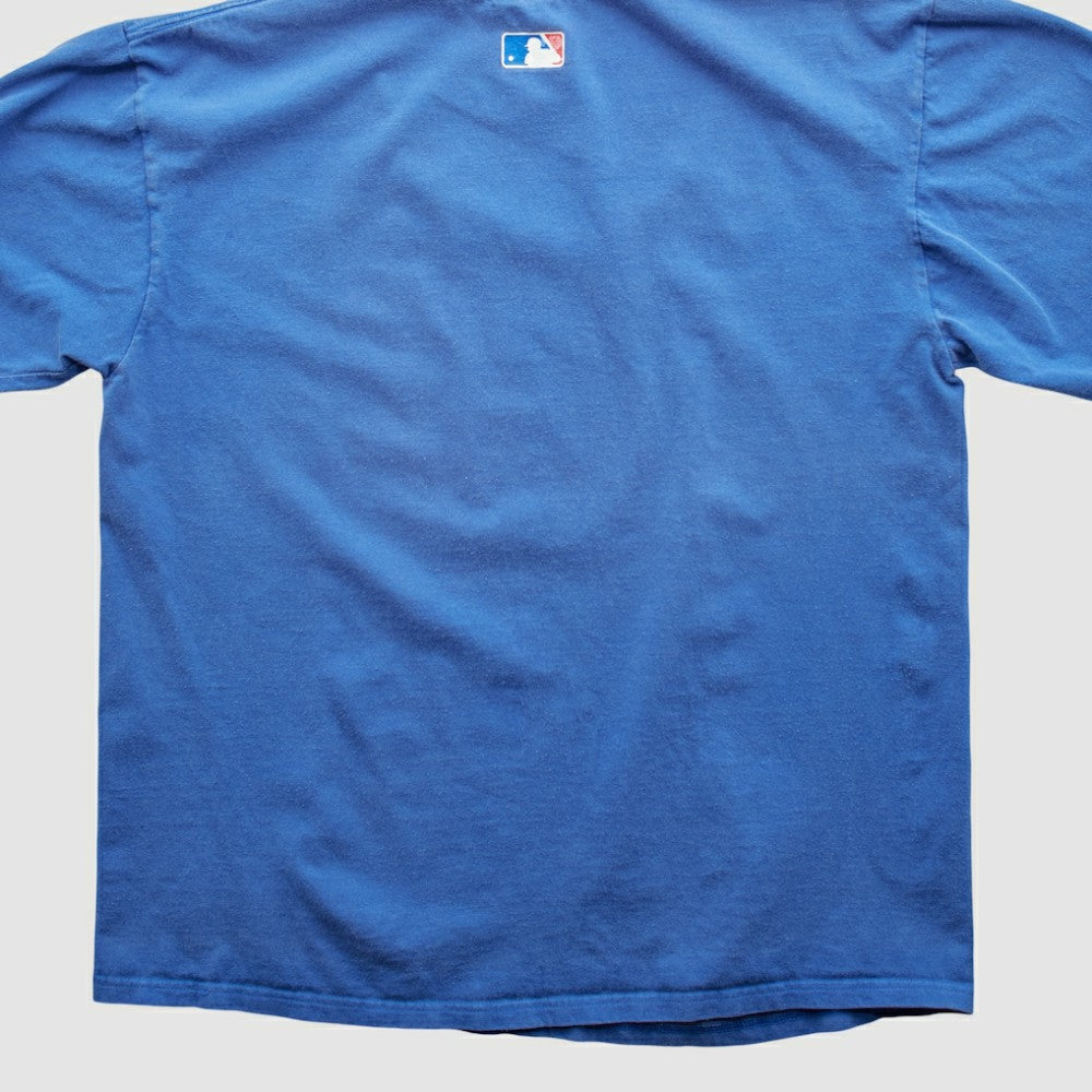 Chicago Cubs Majestic 2004 T-shirt - Blue - Vintage T-shirts