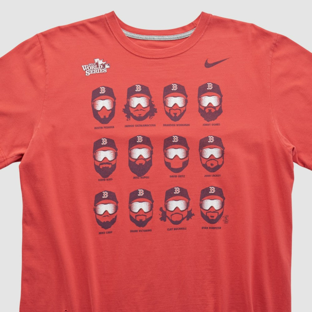 Boston Red Sox Nike 2013 T-shirt - Red - Vintage T-shirts