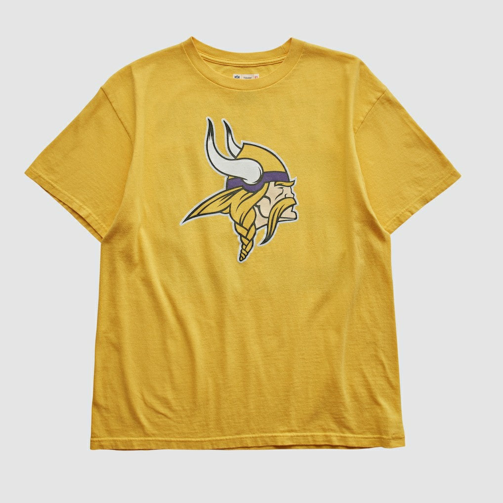 Minnesota Vikings NFL 2000s T-shirt - Yellow T-shirts