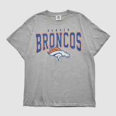 Denver Broncos NFL 2010s T-shirt - Heather Gray T-shirts