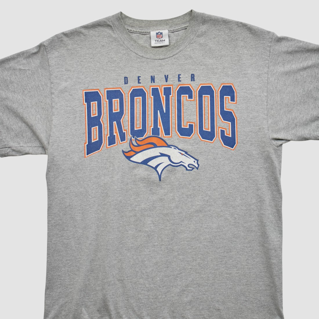 Denver Broncos NFL 2010s T-shirt - Heather Gray T-shirts