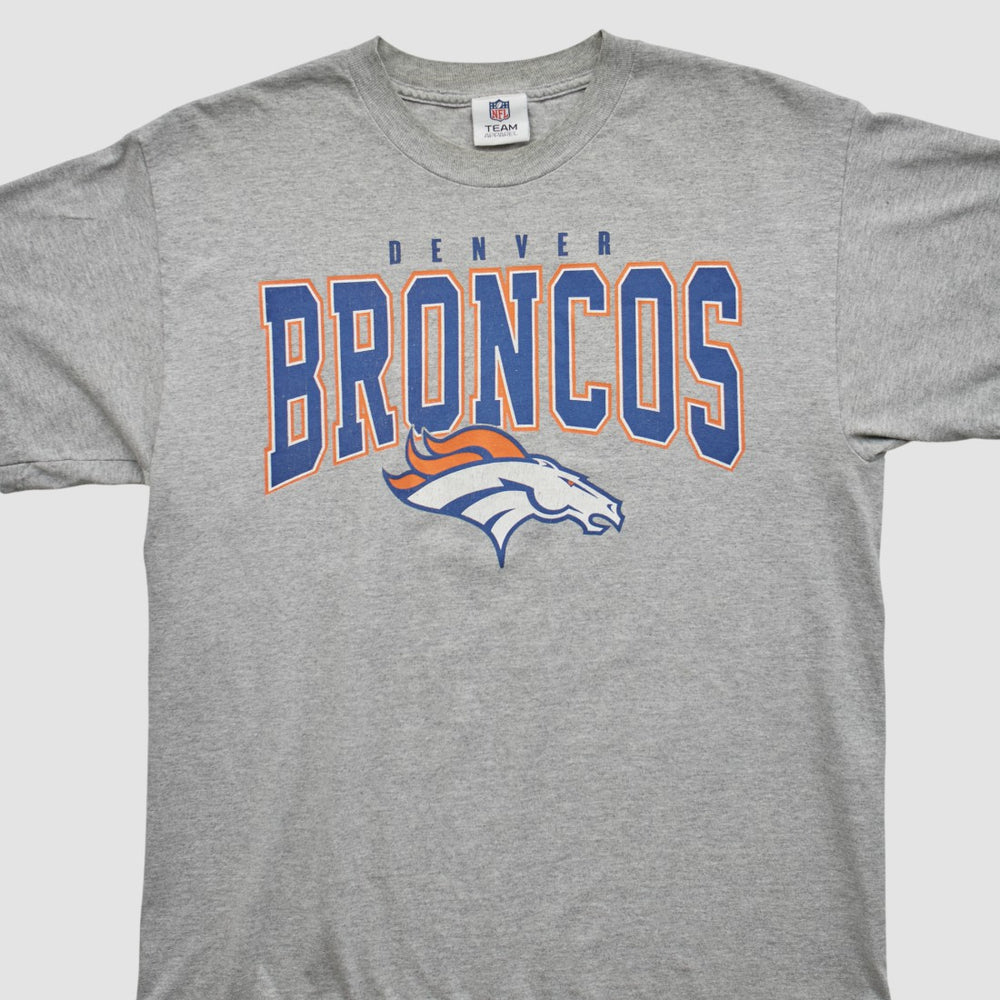 Denver Broncos NFL 2010s T-shirt - Heather Gray T-shirts