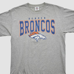 Denver Broncos NFL 2010s T-shirt - Heather Gray T-shirts