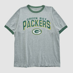 Green Bay Packers Reebok 2000s T-shirt - Heather Gray T-shirts