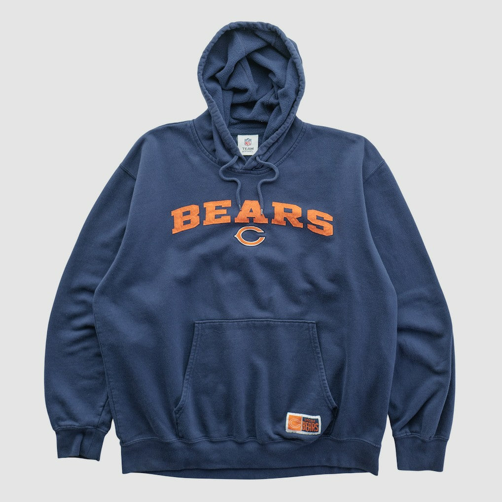 Chicago Bears NFL 2010s Hooded Pullover Sweatshirt - Navy Pullover