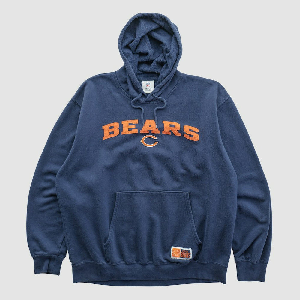 Chicago Bears NFL 2010s Hooded Pullover Sweatshirt - Navy Pullover