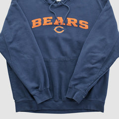Chicago Bears NFL 2010s Hooded Pullover Sweatshirt - Navy Pullover