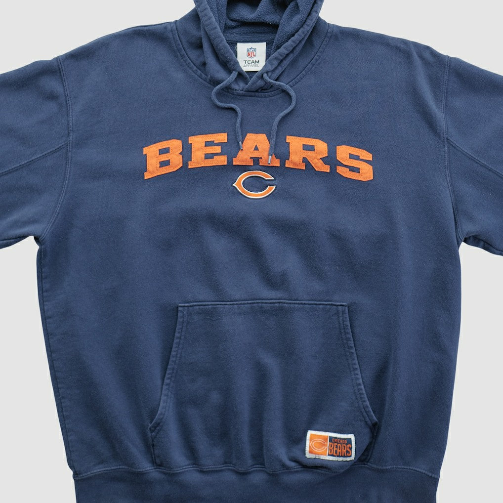 Chicago Bears NFL 2010s Hooded Pullover Sweatshirt - Navy Pullover