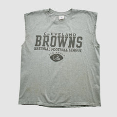 Cleveland Browns NFL 2000s Tank - Heather Gray Tanks