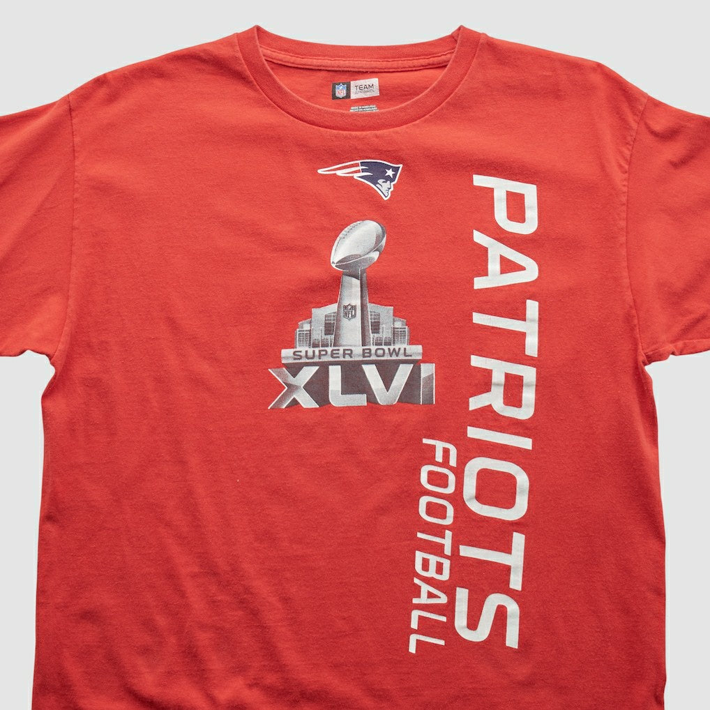 New England Patriots NFL 2012 Long Sleeve T-shirt - Red T-shirts