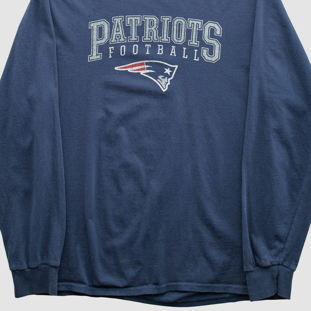 New England Patriots NFL 2010s Long Sleeve T-shirt - Navy T-shirts