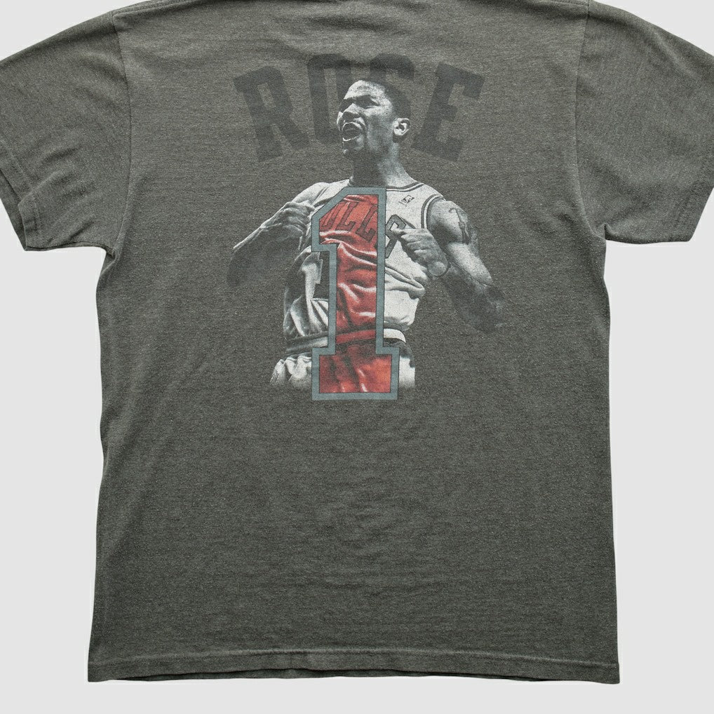 Chicago Bulls Majestic 2000s T-shirt Dark Heather Gray Vintage - Vintage