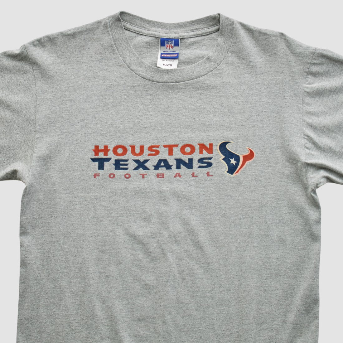 Houston Texans Reebok 2000s T-shirt - Heather Gray T-shirts