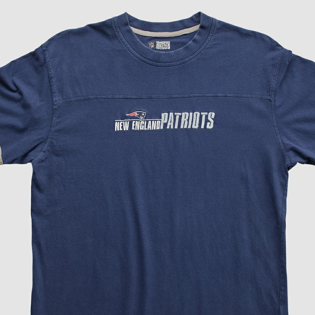 New England Patriots NFL 2000s Long Sleeve T-shirt - Navy T-shirts