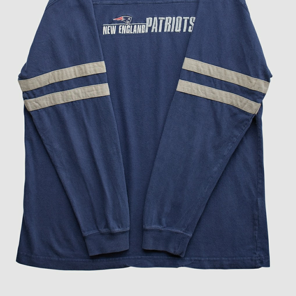 New England Patriots NFL 2000s Long Sleeve T-shirt - Navy T-shirts