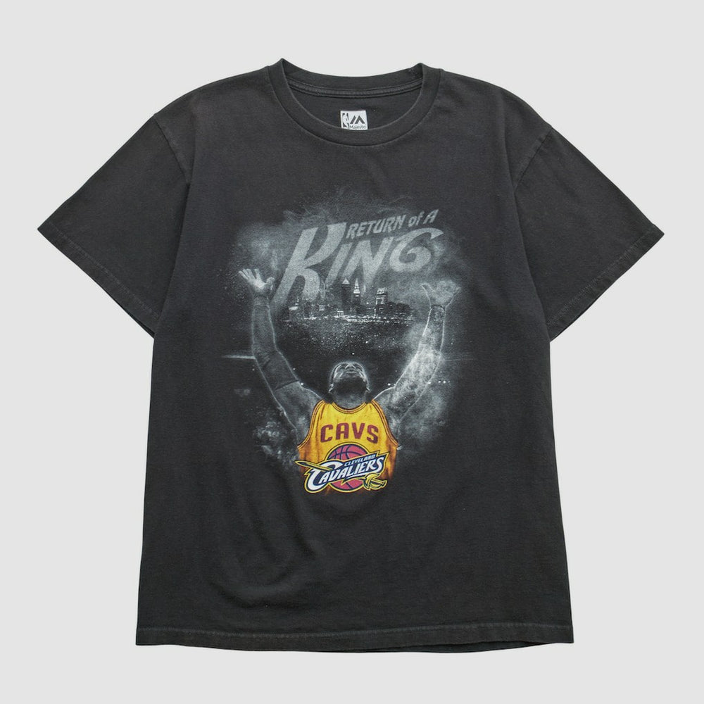 Cleveland Cavaliers Majestic 2010s T-shirt Black Vintage - Vintage