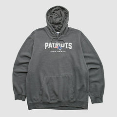 New England Patriots Majestic 2010s Hooded Pullover Sweatshirt - Charcoal Pullover