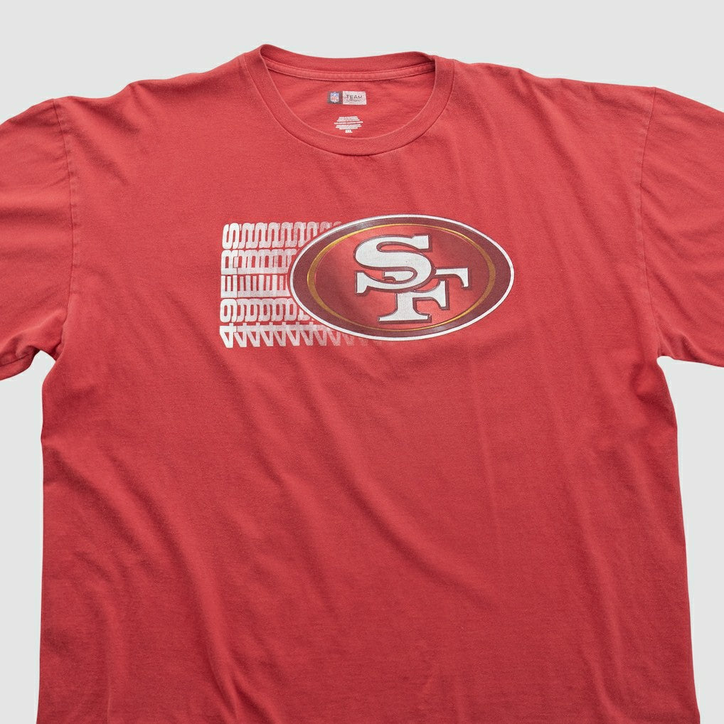 San Francisco 49ers NFL 2000s T-shirt - Red T-shirts