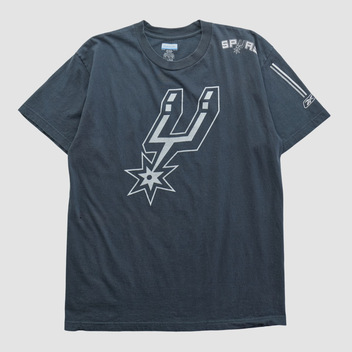 San Antonio Spurs Reebok 2000s T-shirt Black Vintage - Vintage outlet