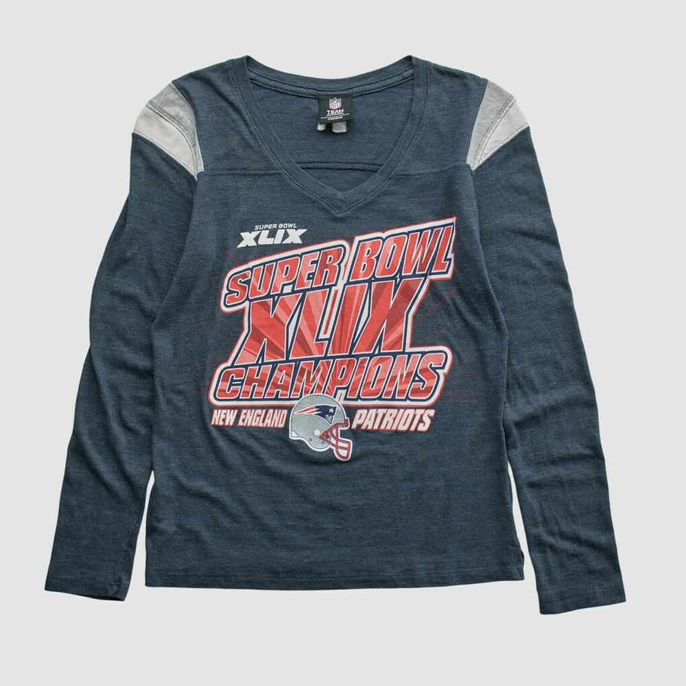 Super Bowl XLIX Team Edition Apparel 2015 Long Sleeve T-shirt - Navy T-shirts