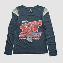 Super Bowl XLIX Team Edition Apparel 2015 Long Sleeve T-shirt - Navy T-shirts
