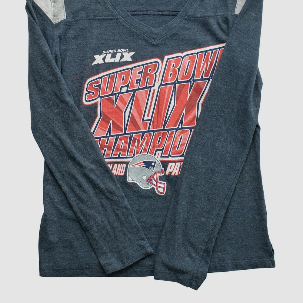 Super Bowl XLIX Team Edition Apparel 2015 Long Sleeve T-shirt - Navy T-shirts