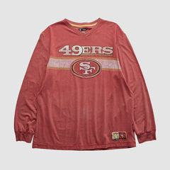 San Francisco 49ers NFL 2010s Long Sleeve T-shirt - Red T-shirts
