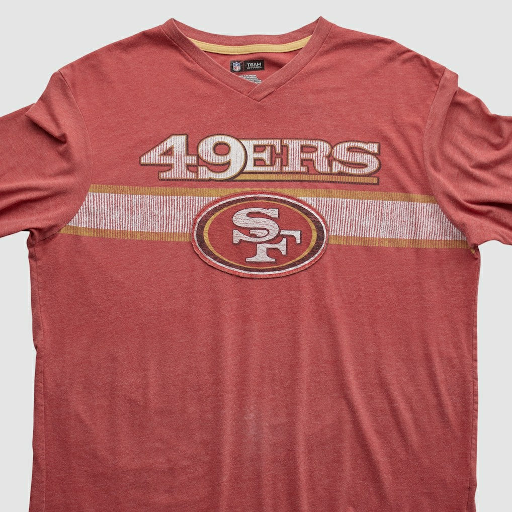 San Francisco 49ers NFL 2010s Long Sleeve T-shirt - Red T-shirts