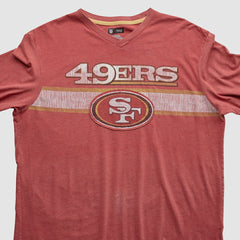 San Francisco 49ers NFL 2010s Long Sleeve T-shirt - Red T-shirts