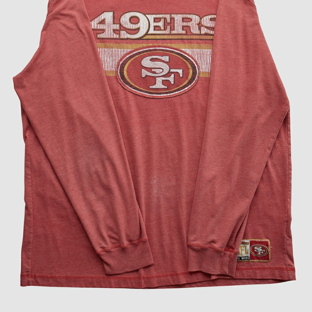 San Francisco 49ers NFL 2010s Long Sleeve T-shirt - Red T-shirts