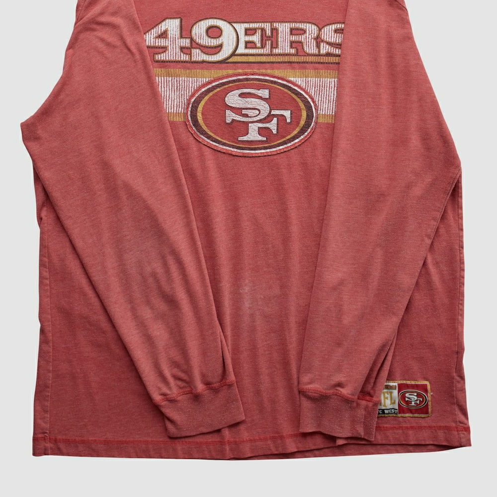 San Francisco 49ers NFL 2010s Long Sleeve T-shirt - Red T-shirts