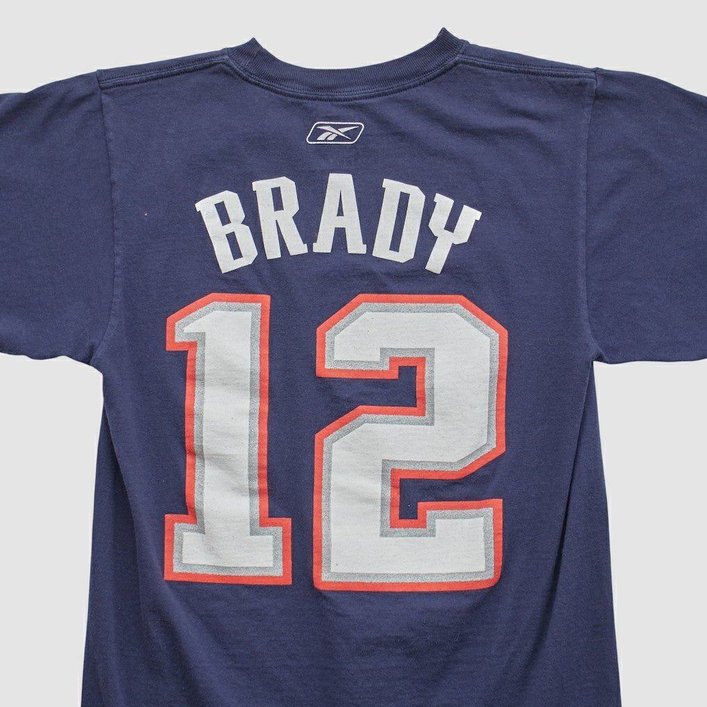 New England Patriots Reebok 2000s T-shirt - Navy T-shirts