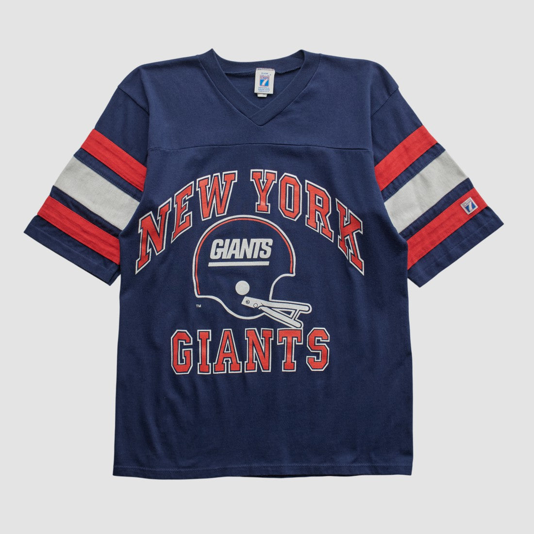 New York Giants Logo 7 90s T-shirt - Navy T-shirts