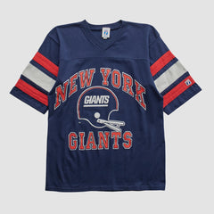 New York Giants Logo 7 90s T-shirt - Navy T-shirts