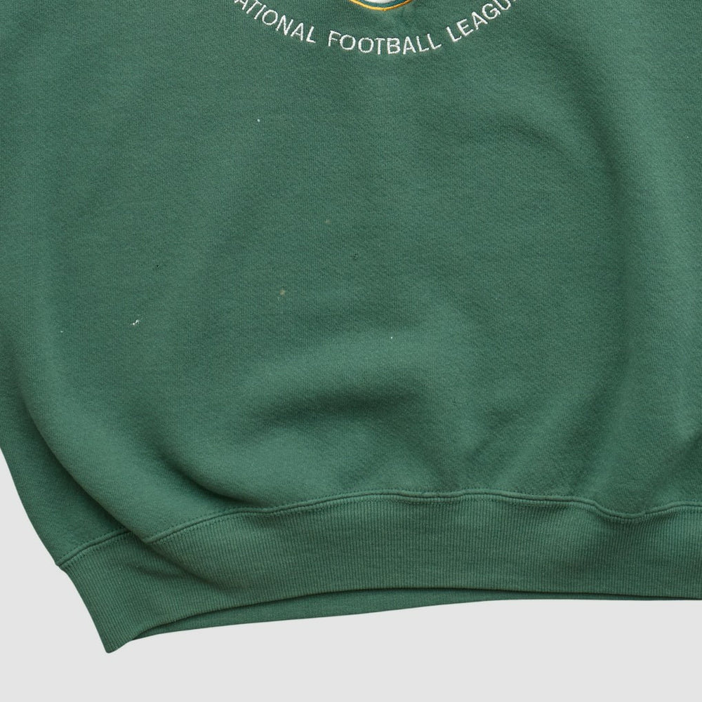 Green Bay Packers Nutmeg 90s Pullover Sweatshirt - Green Pullover