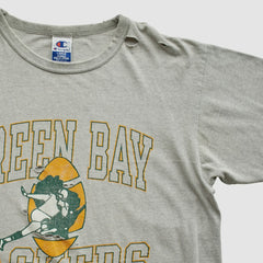 Green Bay Packers Champion 90s T-shirt - Heather Gray T-shirts